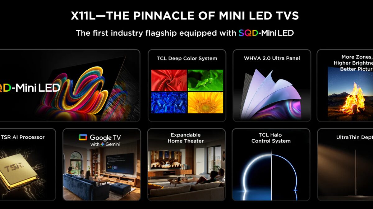 tcl x11l sqd mini led tvs