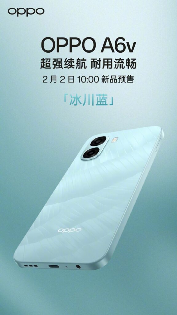Обратная сторона смартфона OPPO A6v с двойной камерой