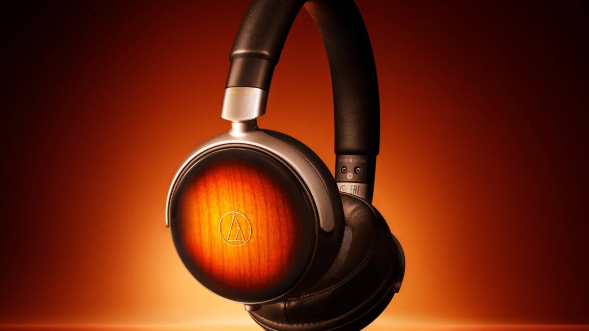 audio technica unveils limited edition ath wp900se wooden headphones with solid ash earcups finished by fujigen