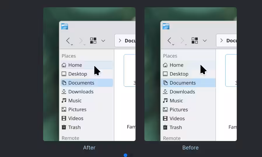 KDE Plasma 6.7 получит скруглённые углы в подсветках 3 kde plasma rounded corners