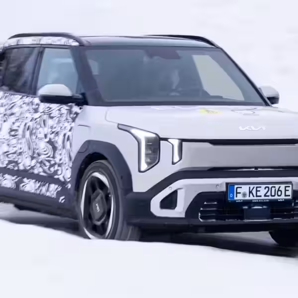 kia ev2 winter range test