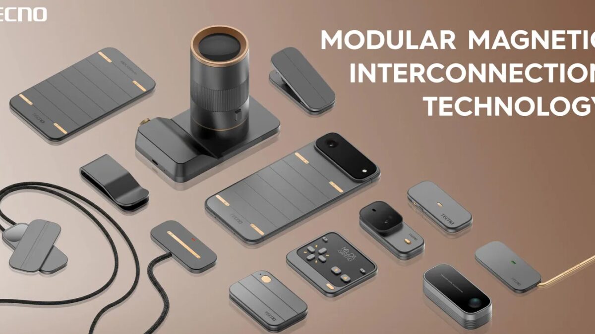 Tecno показала концепт смартфона с магнитными модулями 3 tecno modular phone concept 3