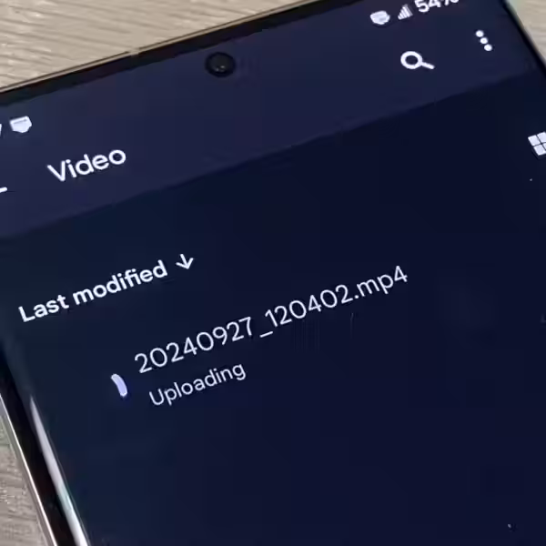 upload video to google drive galaxy