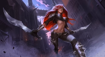 18+ косплей Катарины из League of Legends