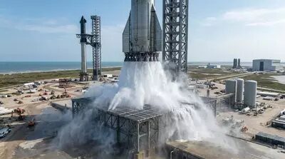 SpaceX тестирует Pad 2 для 33 Raptor и апрельского старта