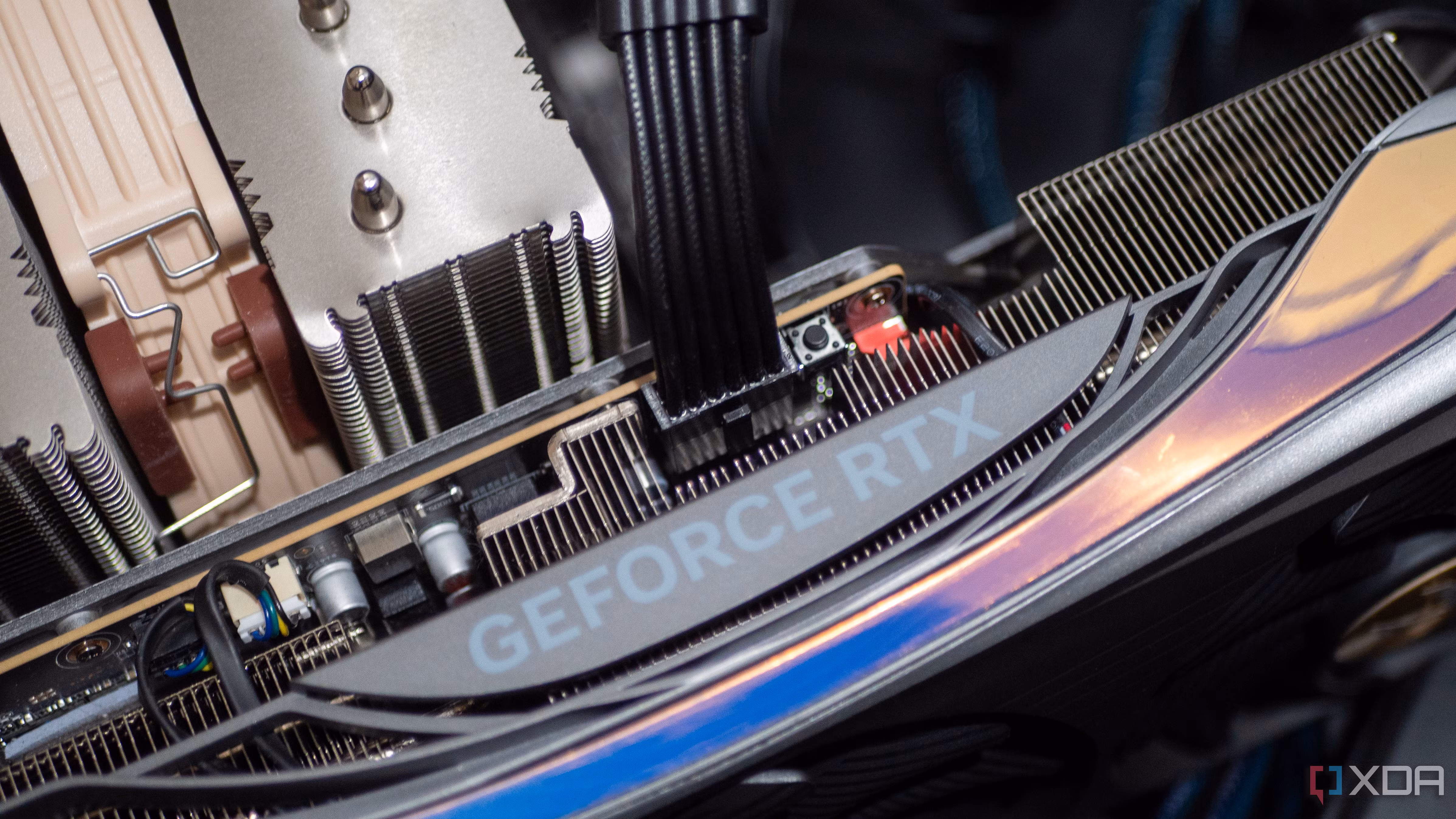 Подключение RTX 4090 в сборке