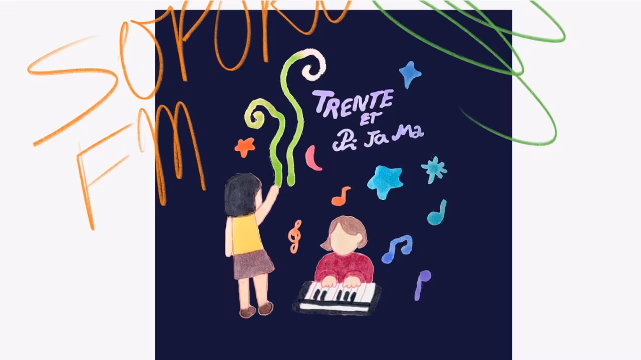 Обложка вымышленной радиостанции SOPORI FM