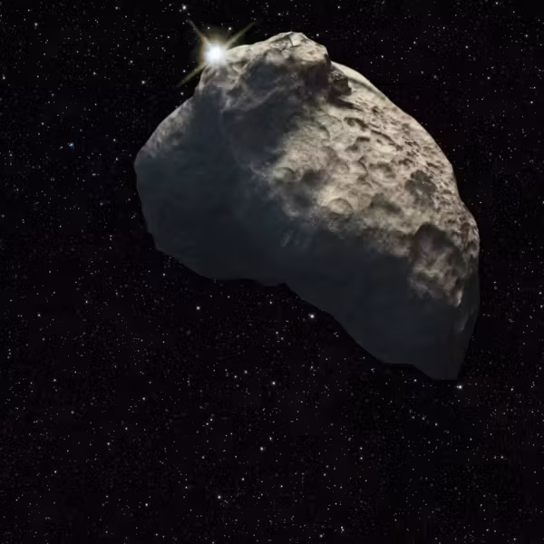 an asteroid