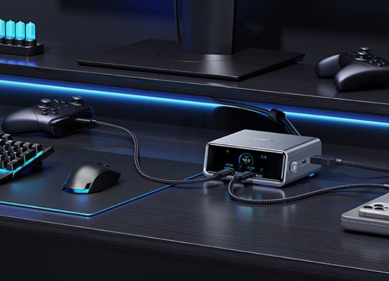 Настольное зарядное устройство Anker Pro+ мощностью 250 Вт с шестью портами