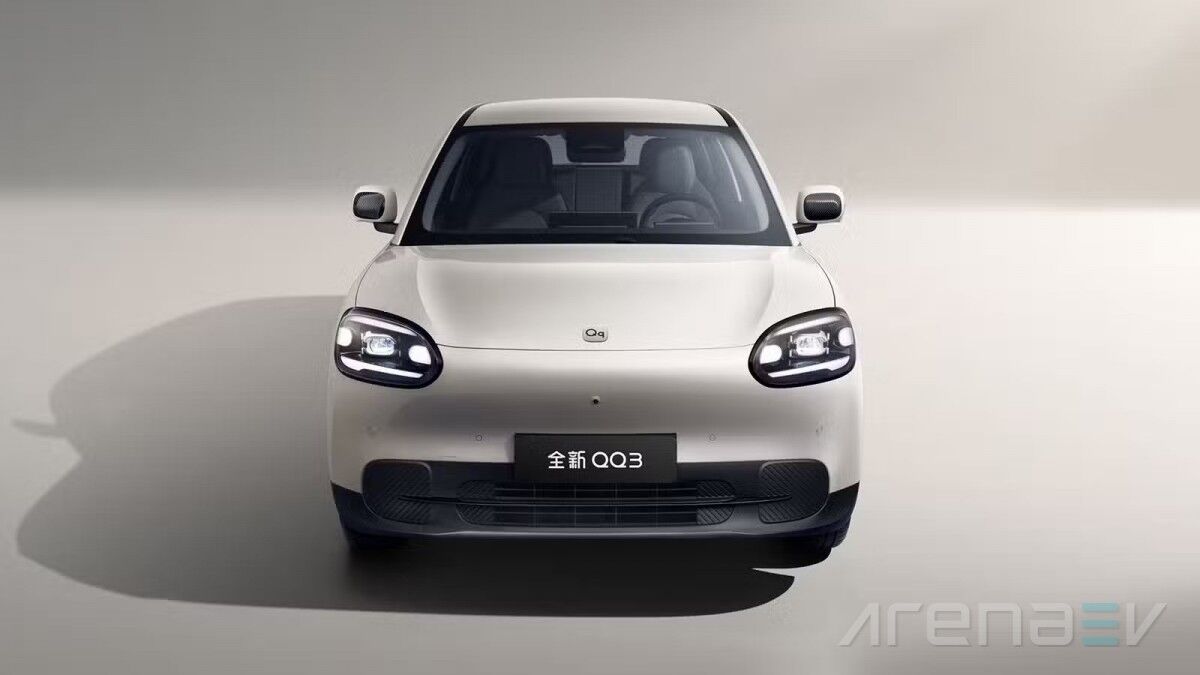 Передняя часть электромашины Chery QQ3 EV
