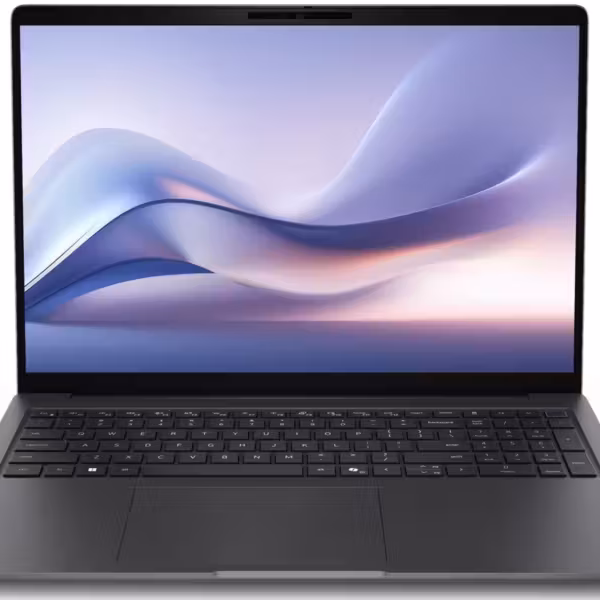 Ноутбук Dell Pro Precision 16S вид сбоку крупный план