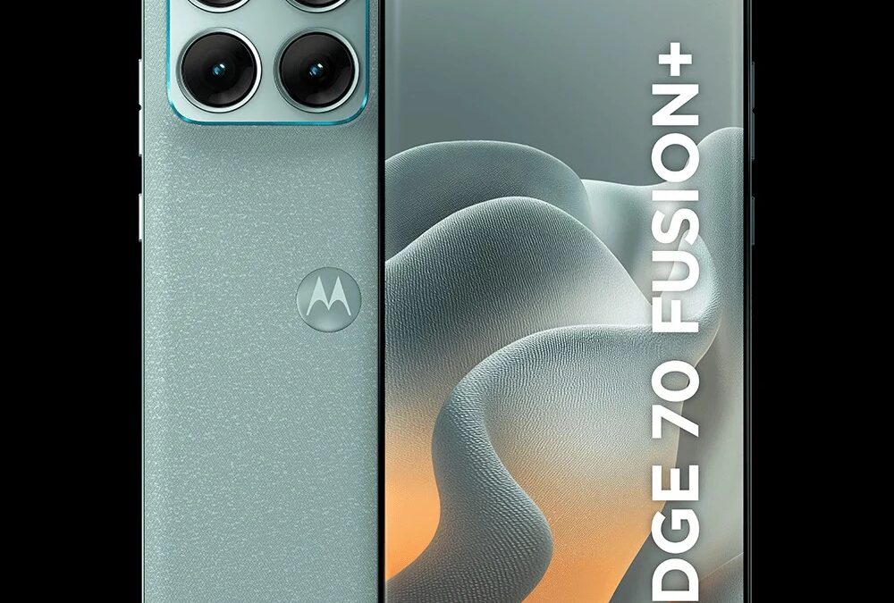 Мобильный телефон Motorola Edge 70 Fusion+ с тремя камерами и дисплеем
