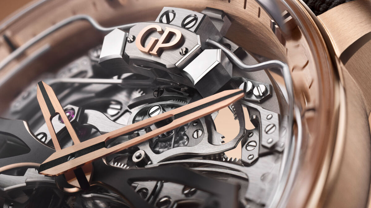 Girard-Perregaux выпустил минутный репетир с турбийоном и фирменными мостами