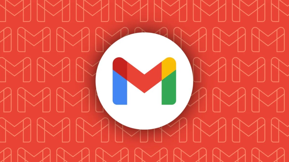 Логотип Gmail с буквой M в цветах Google