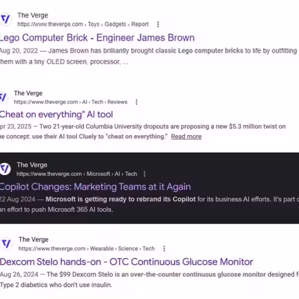 Google начала заменять заголовки новостей искусственным интеллектом в результатах поиска