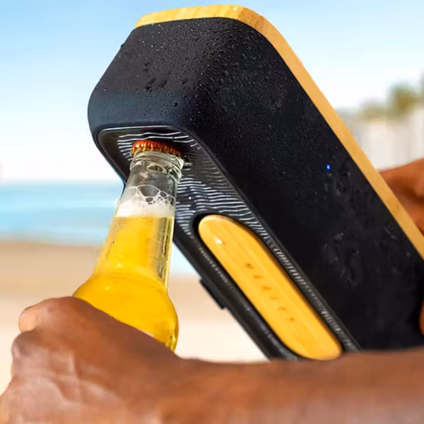 house of marley japan unveils get together go portable wireless speaker with bottle opener