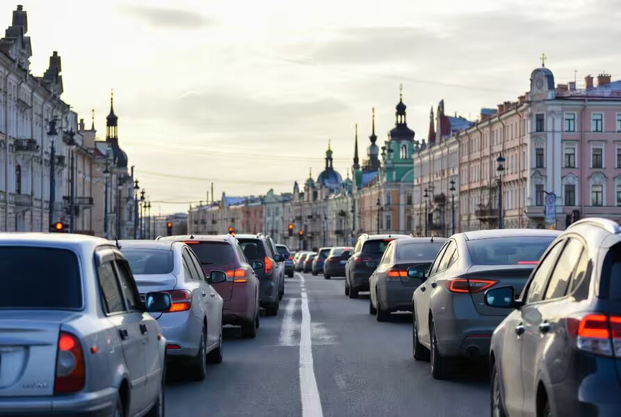 «Яндекс Карты» показали сигналы светофоров в Санкт-Петербурге