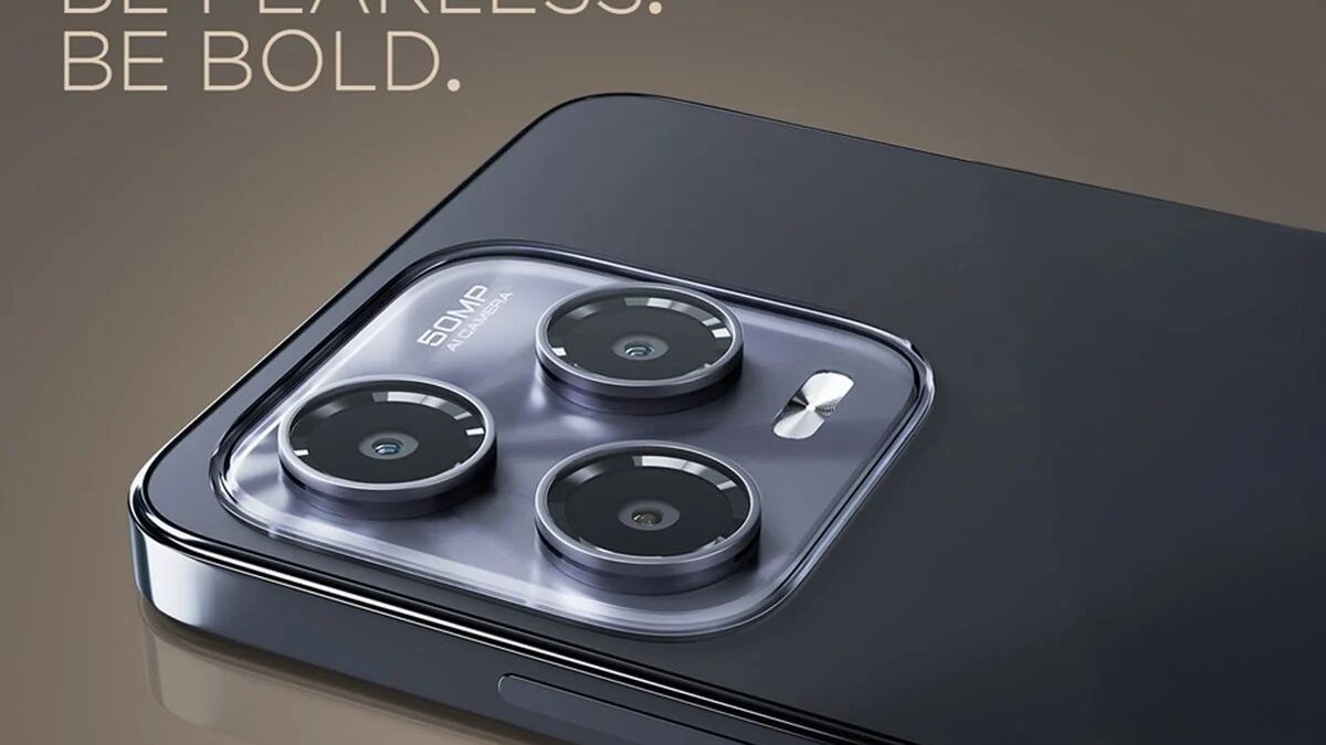 Камера смартфона Lava Bold N2 Pro 4G с тремя объективами