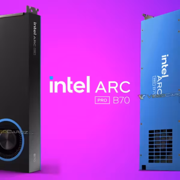 Первые фото видеокарты Intel Arc Pro B70 с 32 ГБ памяти и дата выхода