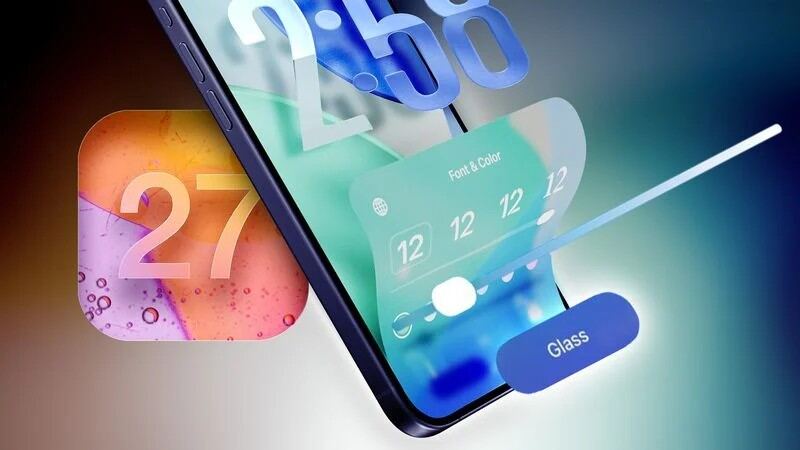 Apple добавит в iOS 27 настройку прозрачности Liquid Glass по всему интерфейсу