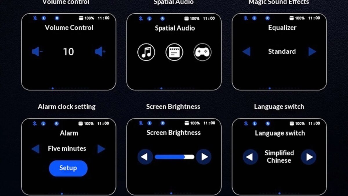 Настройки звука и языка на устройстве Lenovo Erazer XP6 OWS