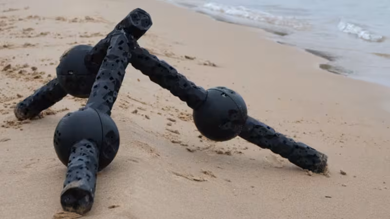 Испытания робота на пересечённой местности