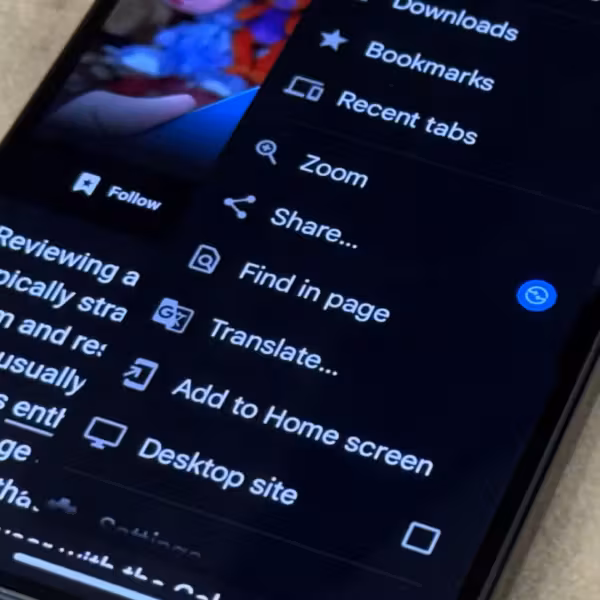 В Chrome на Android появилась панель закладок для планшетов и складных устройств