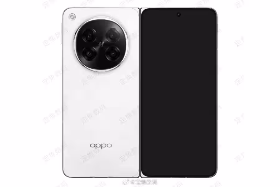 Oppo Find N6 в белом цвете