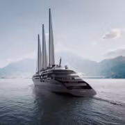 Самый большой парусный лайнер Orient Express Corinthian побил рекорд скорости