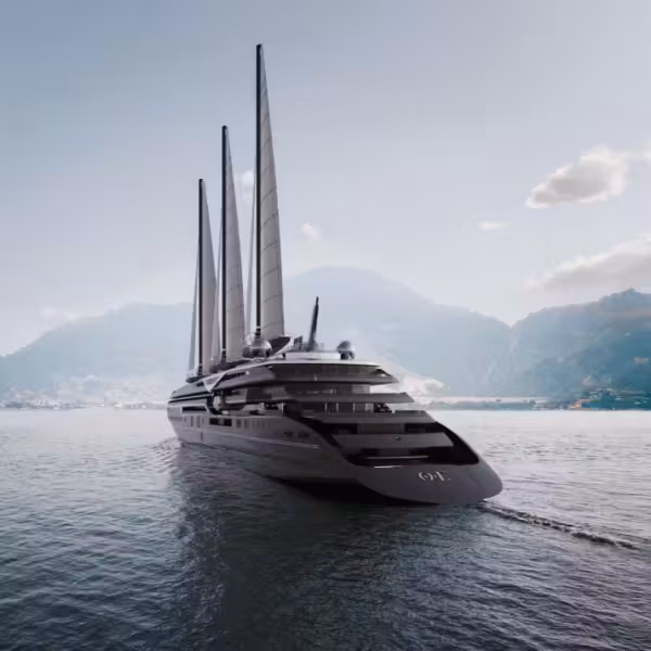 Самый большой парусный лайнер Orient Express Corinthian побил рекорд скорости