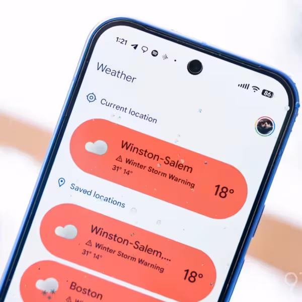 Pixel Weather обновляет виджет и добавляет новые иконки в Google Clock 8.6