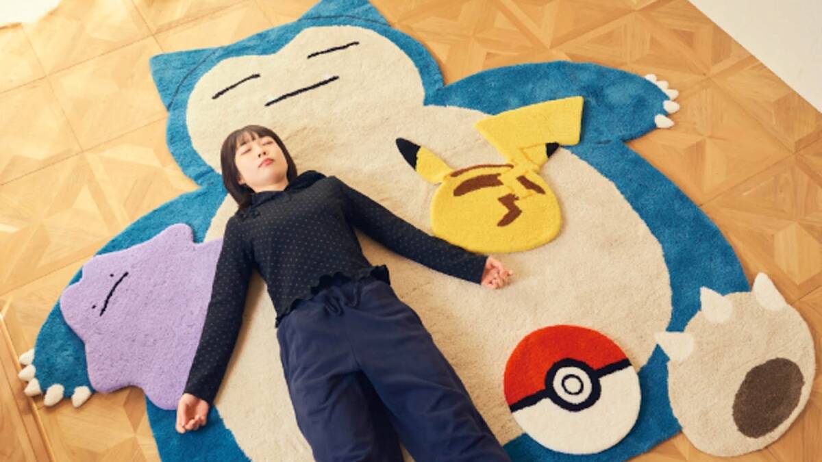 pokemon rug snorlax
