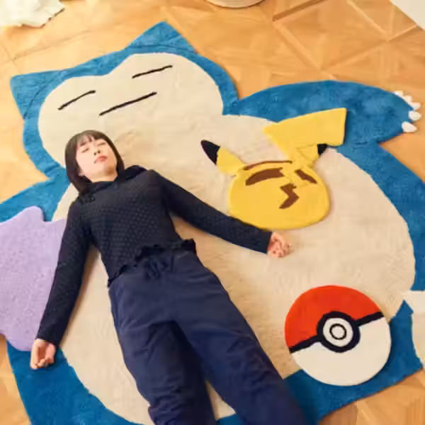 pokemon rug snorlax