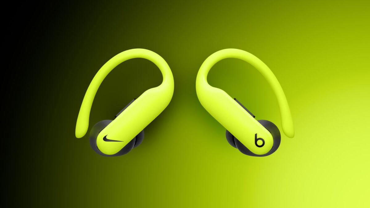 Apple выпустила спортивные наушники Nike Powerbeats Pro 2 с неоновым дизайном