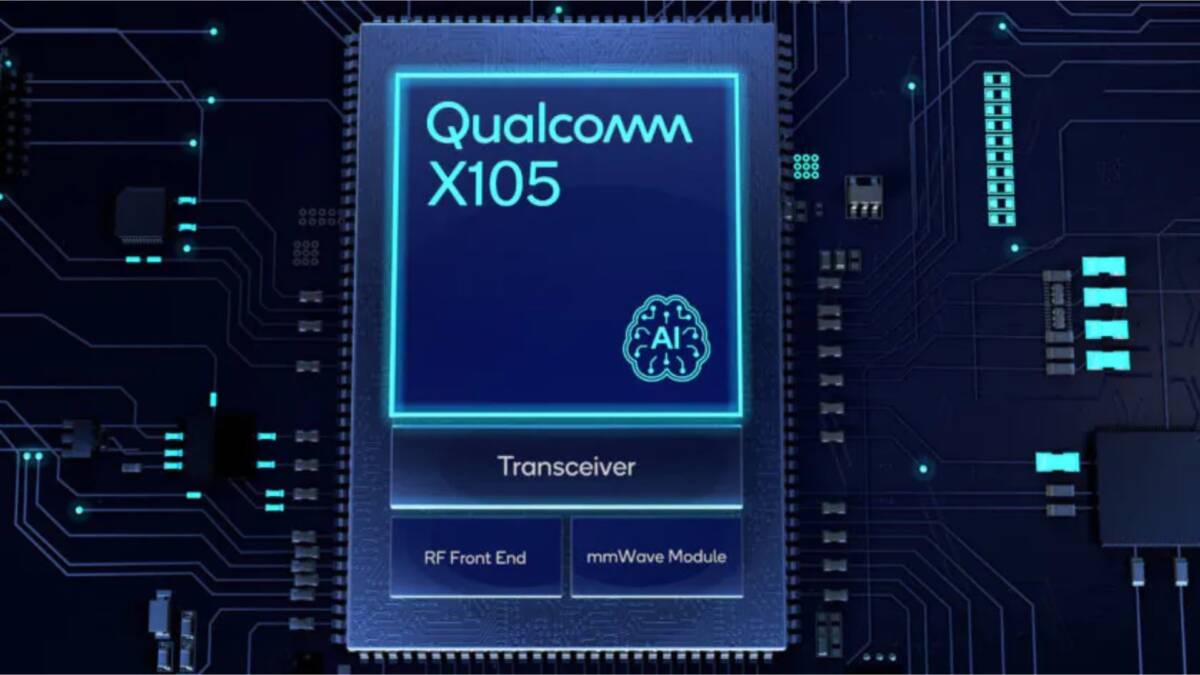 qualcomm x105 5g modem chip