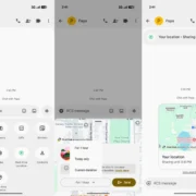 Google Messages получил функцию живого отслеживания местоположения