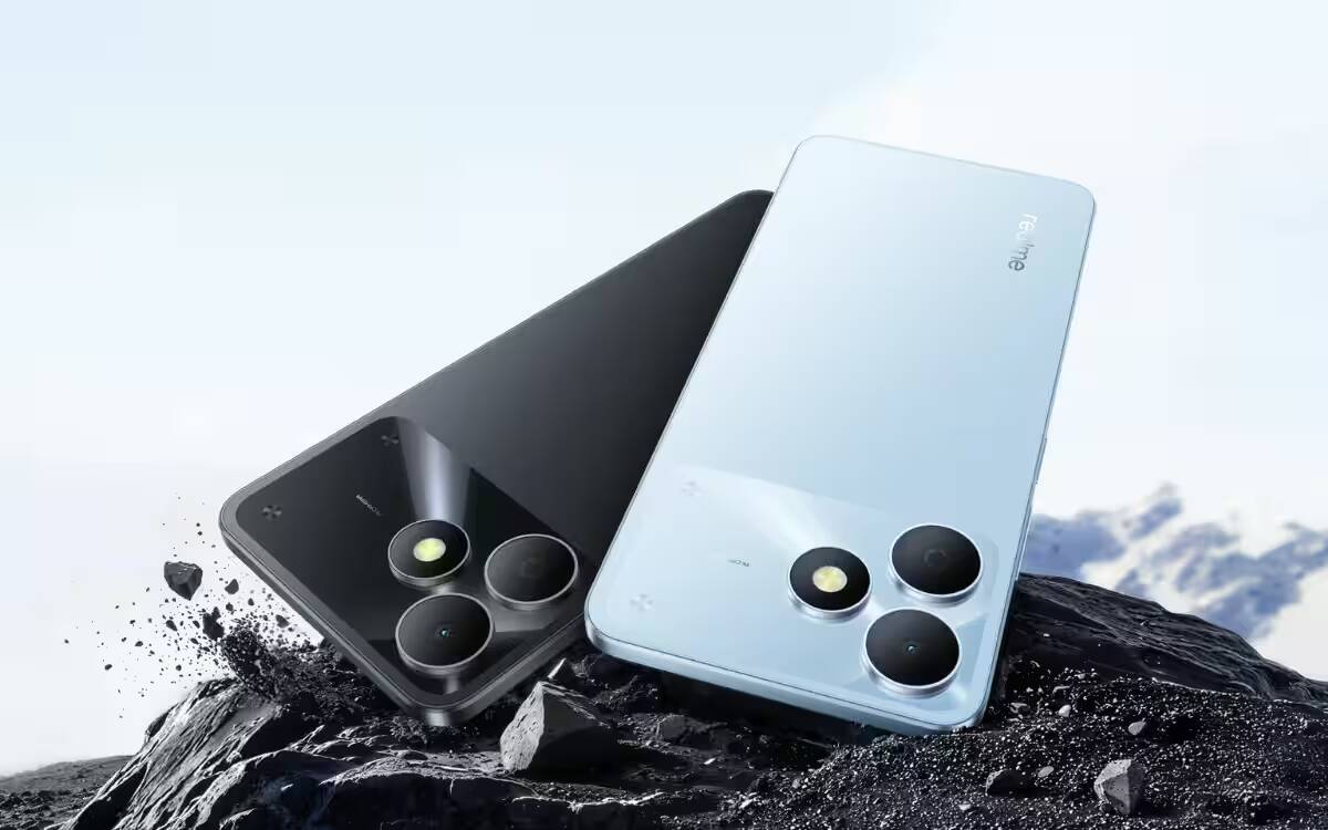 Realme представила бюджетный смартфон Note 80 с батареей на 6300 мА·ч 1 Смартфон Realme Note 80 с тремя камерами и Bluetooth на светлом фоне