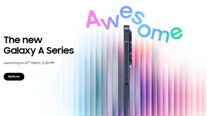 Samsung объявила дату анонса Galaxy A57 и A37 — 25 марта