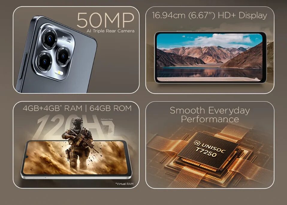 Lava готовит к запуску Bold N2 Pro 4G: экран 120 Гц, чистый Android и защита от брызг