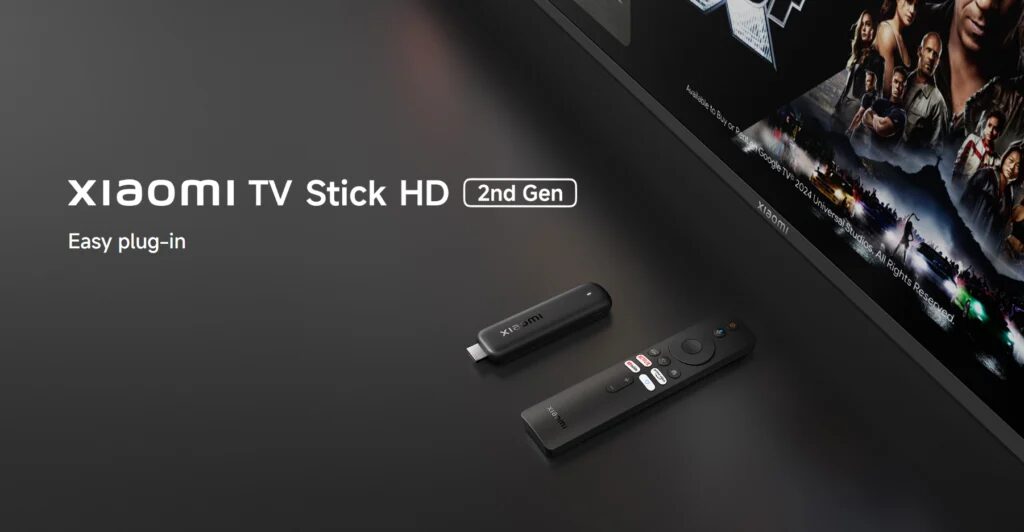 Xiaomi TV Stick HD второго поколения с пультом и флешкой