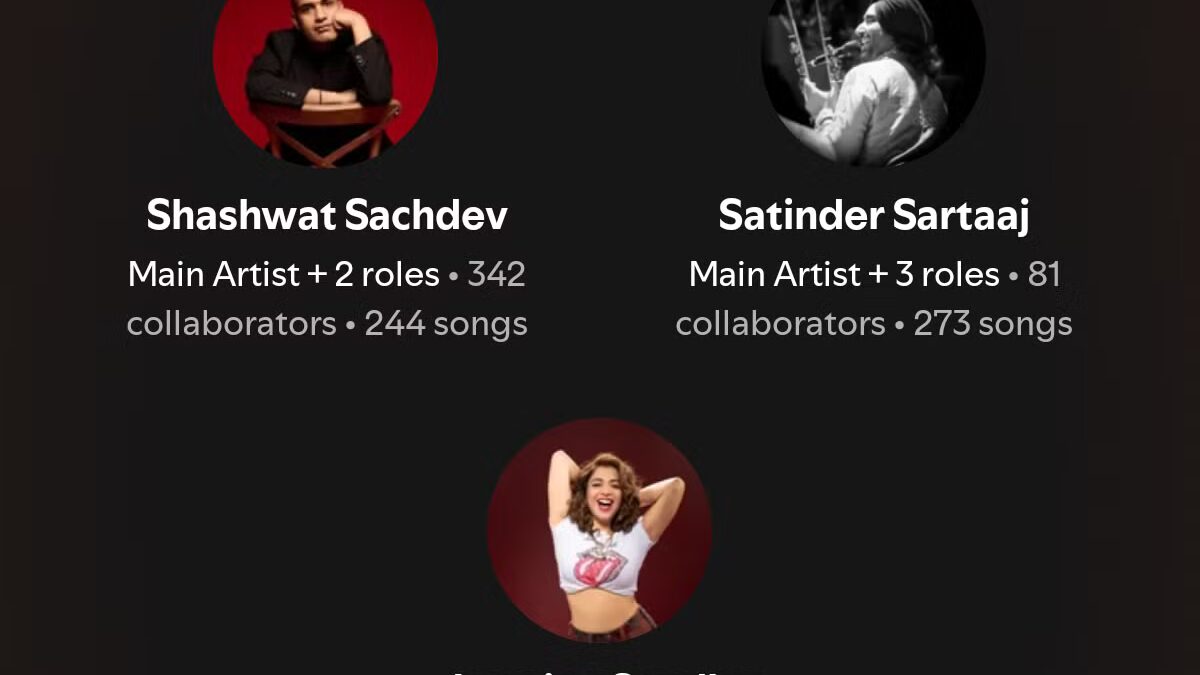 spotify songdna feature