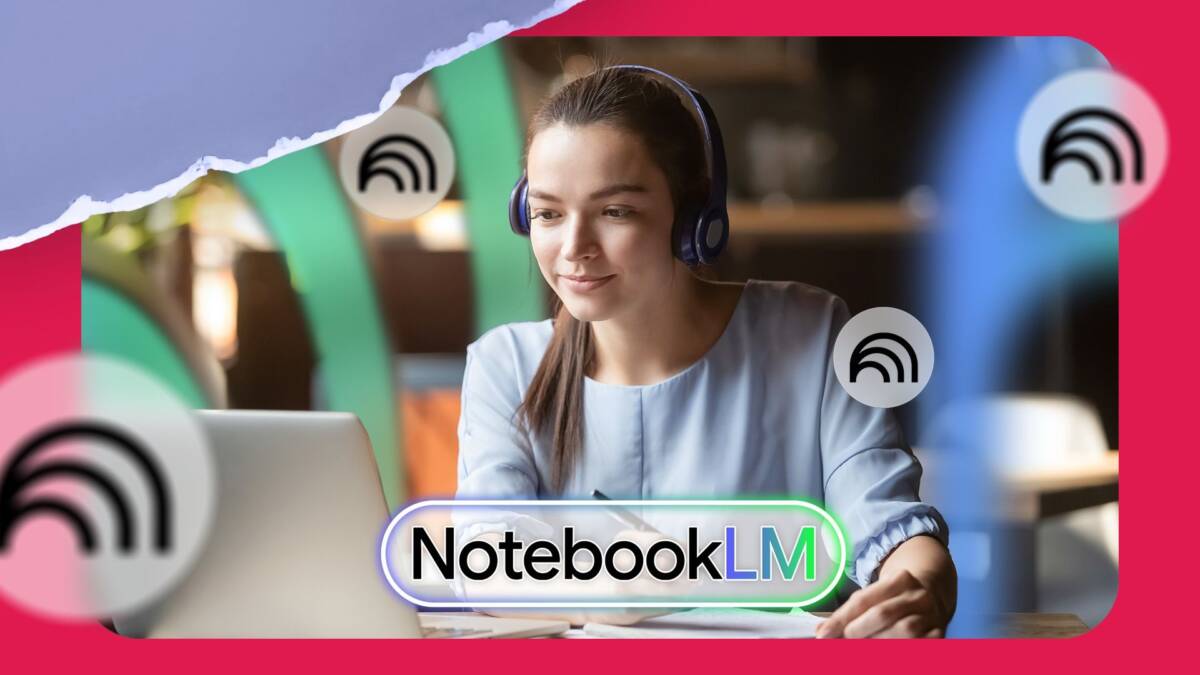 student studying with notebooklm