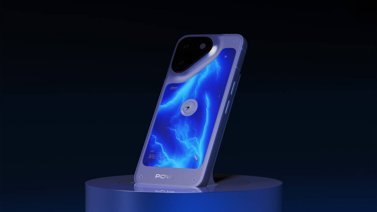 Tecno показала концепты смартфонов с неоном и меняющим цвет E Ink 2 tecno pova neon