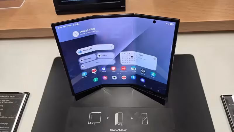 Samsung готовит выход Galaxy Z TriFold 2 и первого слайдера