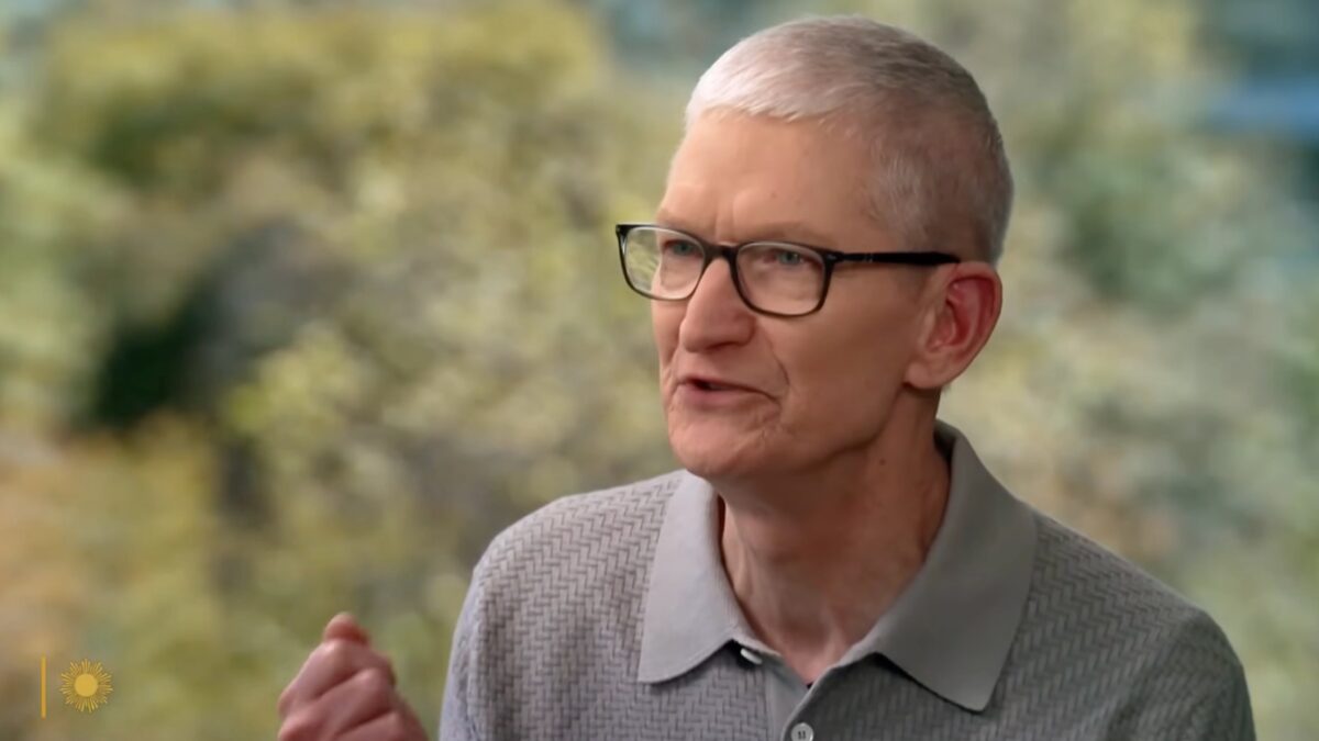 Тим Кук о 50 годах Apple: «Компания в своей лиге, которую не повторить» 1 tim cook cbs sunday morning