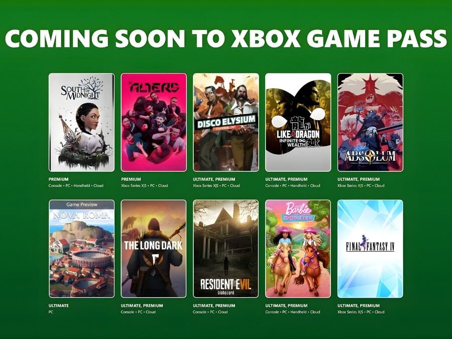 xbox game pass next lineup of free games