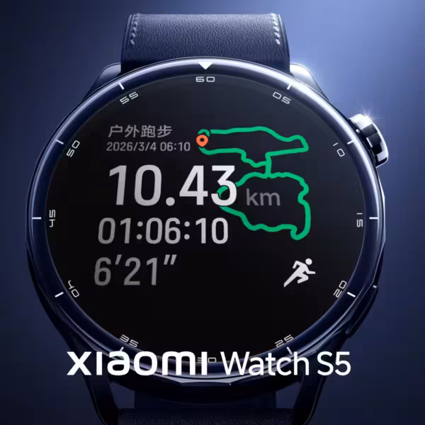 Циферблат умных часов Xiaomi Watch S5 с спортивной картой