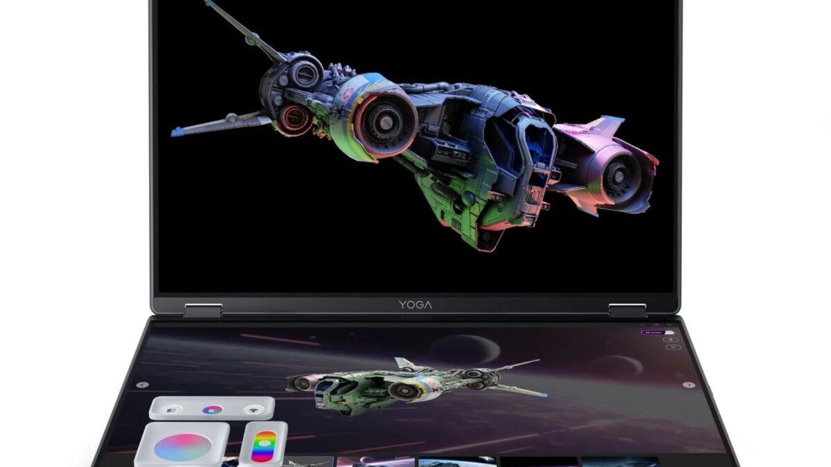 MWC 2026: Lenovo представила концепт Yoga Book Pro 3D с двумя OLED-экранами и поддержкой 3D 6 yoga book pro 3d concept 4 q82 w h1600