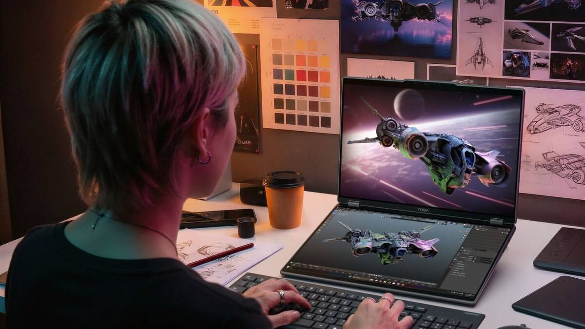 MWC 2026: Lenovo представила концепт Yoga Book Pro 3D с двумя OLED-экранами и поддержкой 3D 5 yoga book pro 3d concept header
