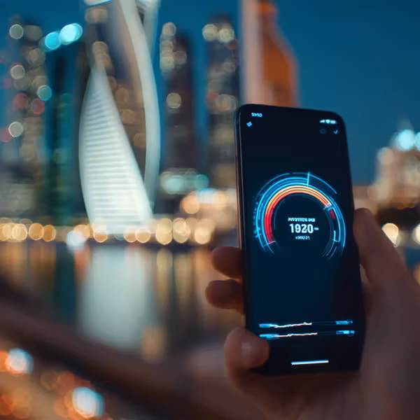 Мобильный телефон с тестом скорости интернет МегаФон